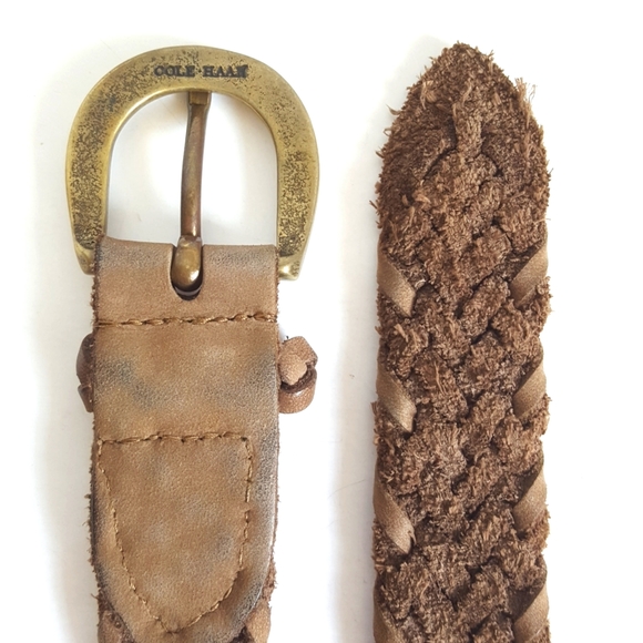 Cole Haan Woven Leather Braided Belt main image 5